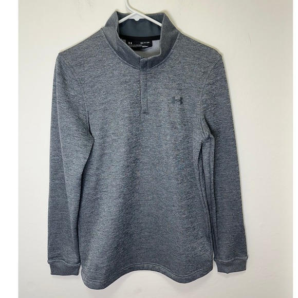 Under Armour Other - Under Armour ColdGear Men's Gray 1/4 Zip Pullover Sweater Small
